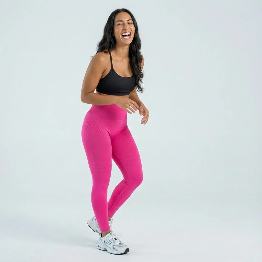 Cellumove USA 3D Leggings - Hot Pink