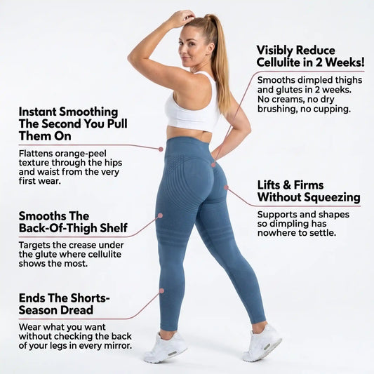 Cellumove USA 3D Legging: Smooths the Look of Cellulite from the First Wear
