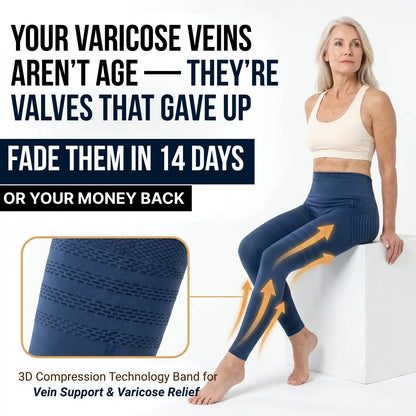 Cellumove USA 3D Coverage Legging: Varicose Veins Covered, All-Day Comfort