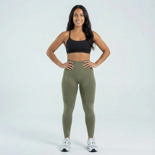 Cellumove USA 3D Leggings - Army Green