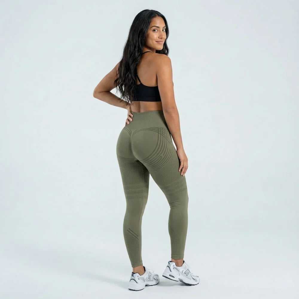 Cellumove USA 3D Leggings - Army Green