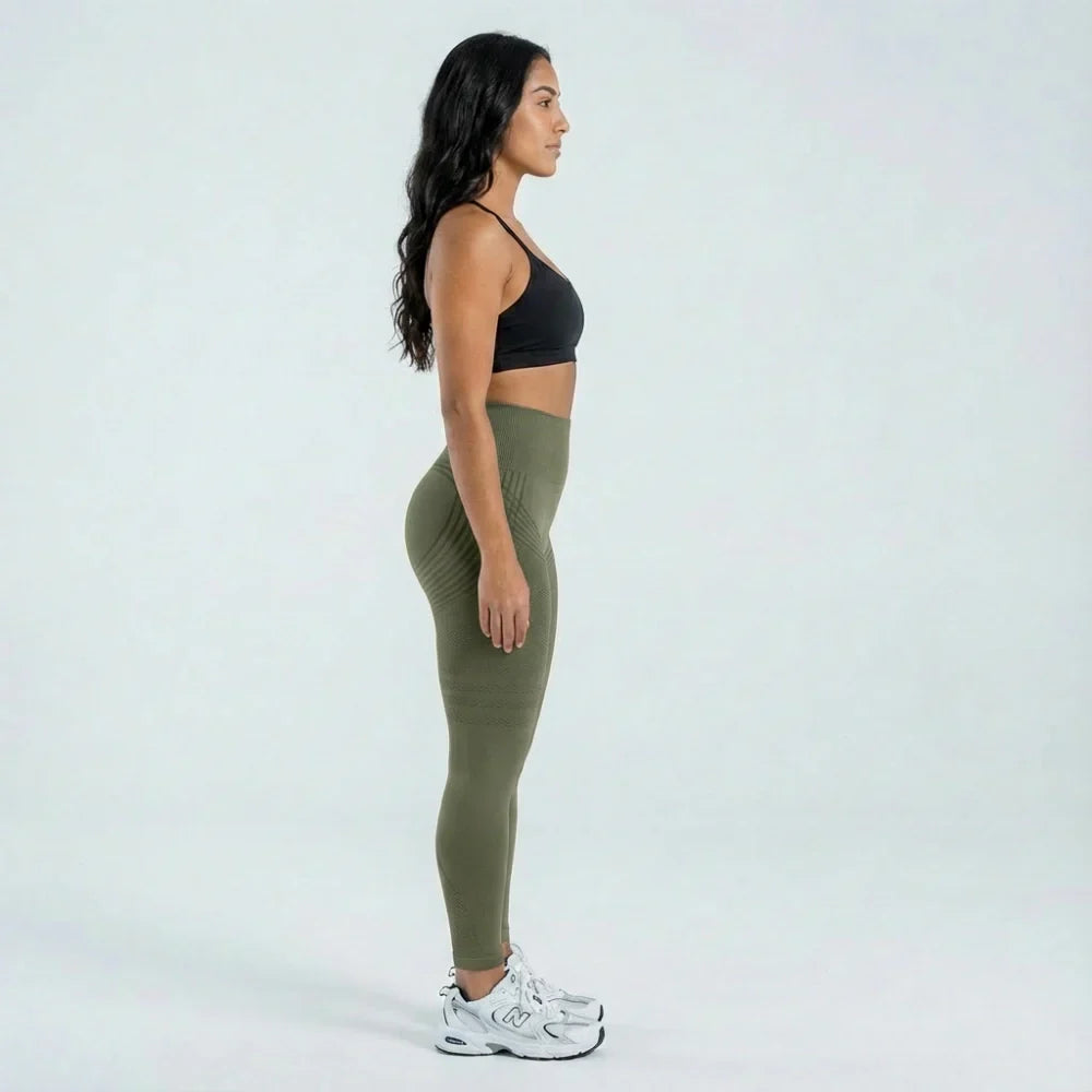 Cellumove USA 3D Leggings - Army Green