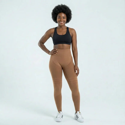 Cellumove USA 3D Leggings - Brown Coffee