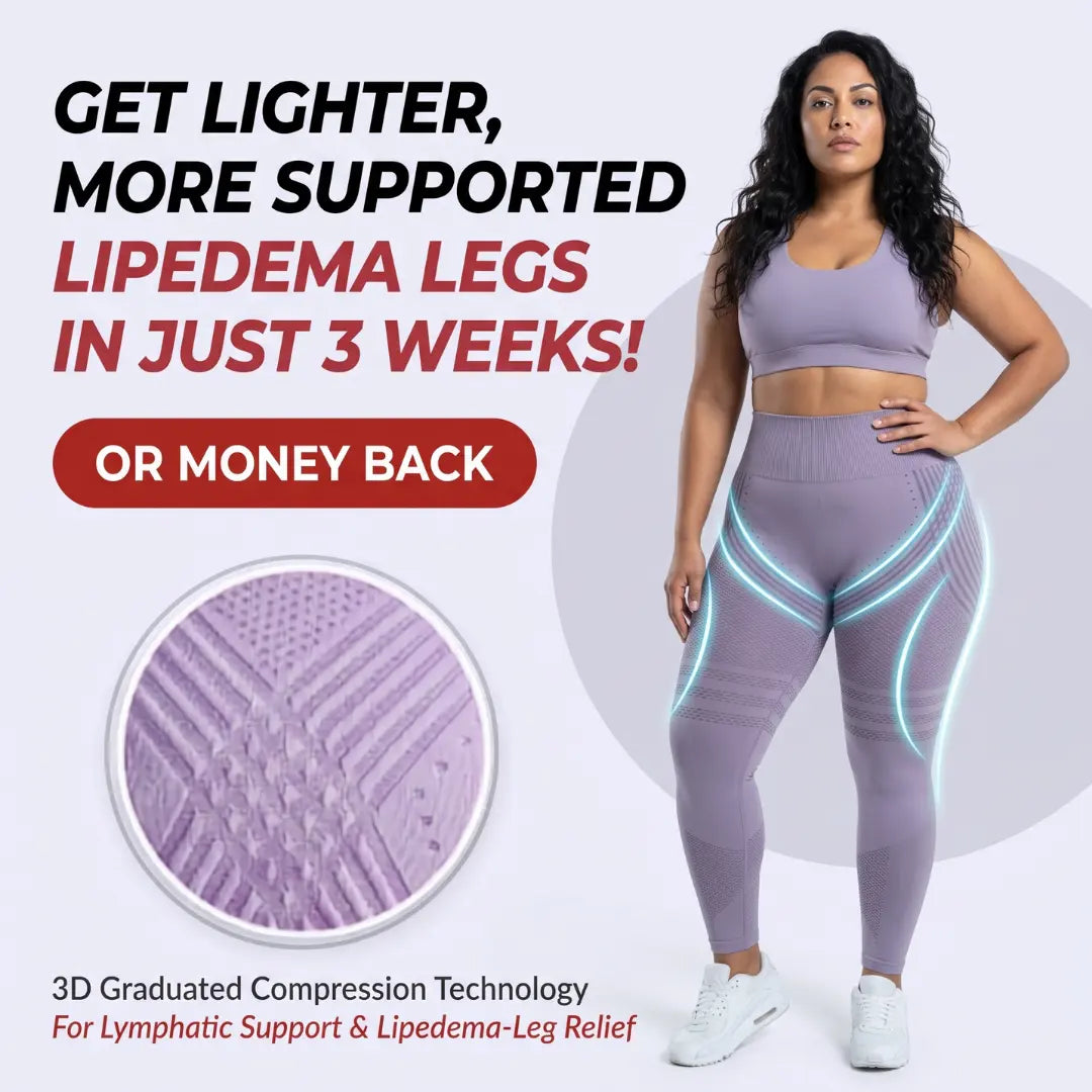 Cellumove USA 3D Legging – Say goodbye to lipoedema pain and swelling naturally.